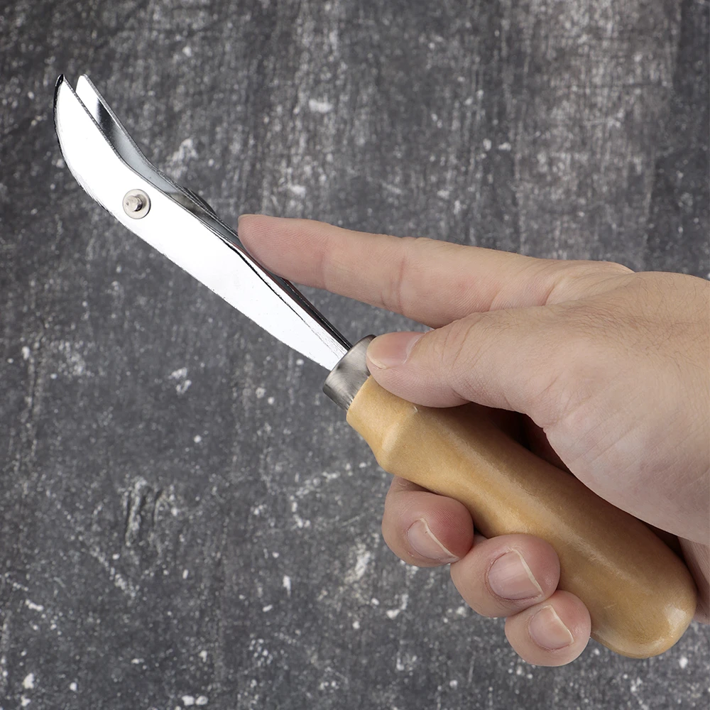 QJH Herramienta para trazar bordes de cuero de ancho ajustable, Máquina para marcar bordes de cuero/agarrar, Herramientas de trabajo de cuero hechas a mano DIY