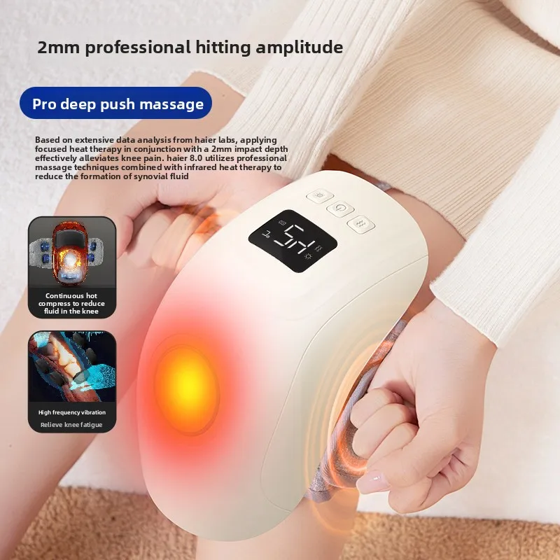 Knee massager Meniscus injury Joint pain Artifact fluid accumulation Elderly cold leg Physiotherapy Knee pads Hot compress