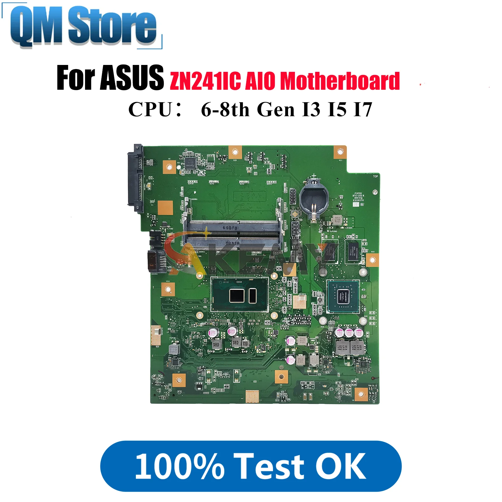 

ZN241IC Motherboard For ASUS Zen AIO ZN241IC ZN241I Mainboard With I3 I5 I7 CPU 100% tests OK fast shipping stk