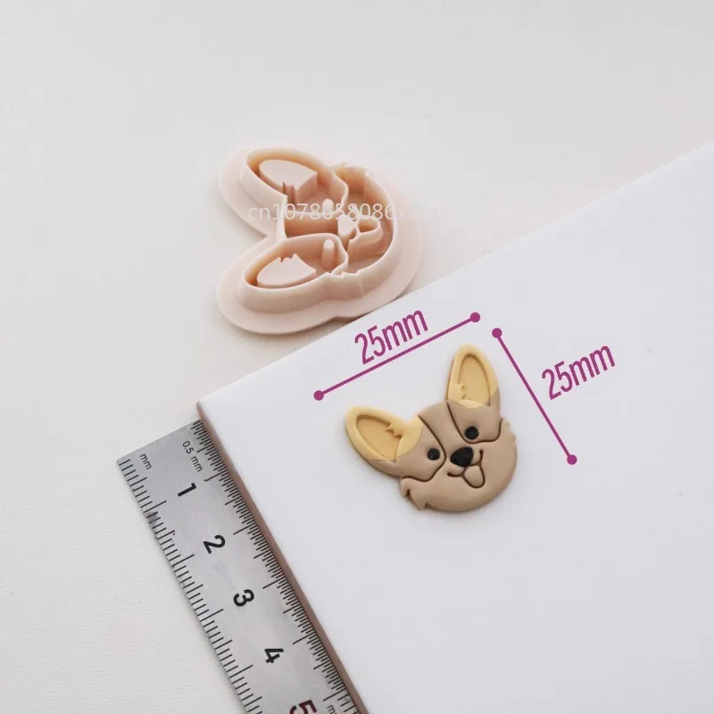 Cute Animal Dog Polymer Clay Cutters Cartoon Paw Dog Food Bone Poop Shaped Cutting Mold for Earring Jewelry Pendant Making Tools — zdjęcie 4