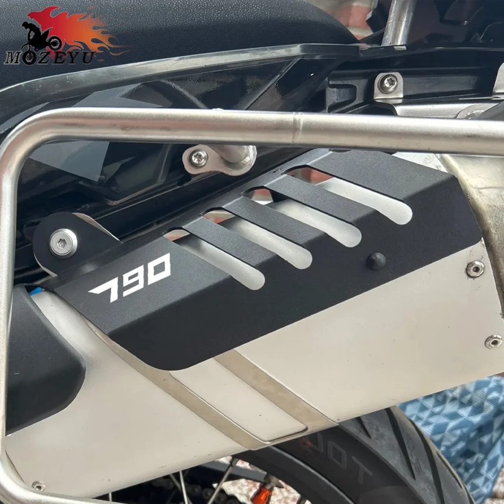 

Motorcycle Accessories For 790 890 R S Adventure 790 890 Adv 2019 - 2021 2022 2023 2024 2025 2026 Exhaust Pipe Protection Cover