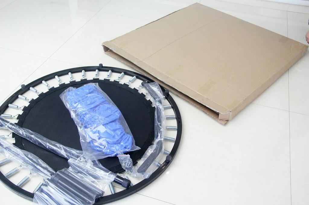 Hochwertiges, neues Design, rundes 40-Zoll-Fitness-Indoor-Trampolin zum Verkauf