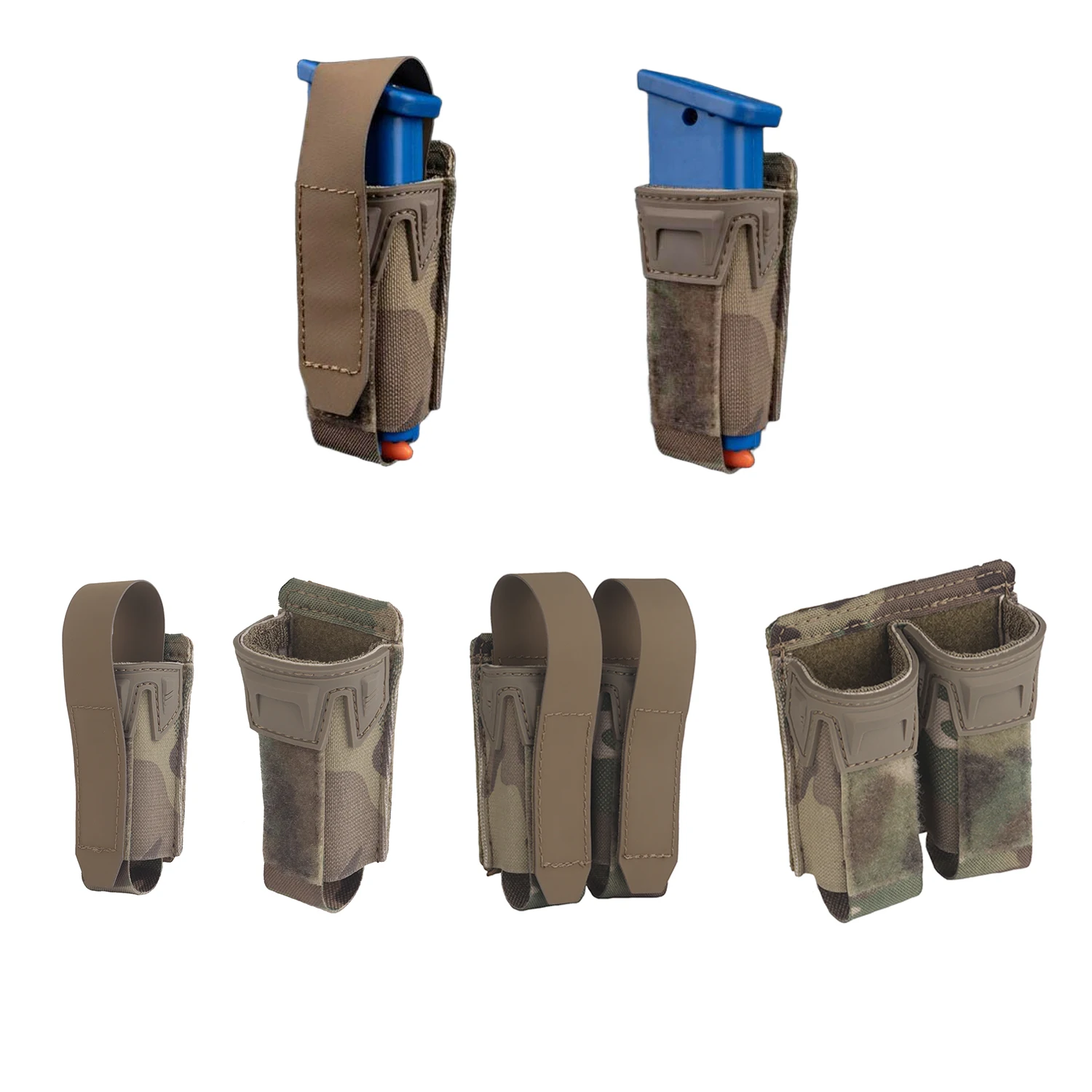 

Подсумок для пистолетного магазина KZ Molle (одинарный/двойной), кобура для магазина, совместим с калибрами 9 мм, .40 S&W, .357, .45 ACP, EDC, Airsoft, GBB