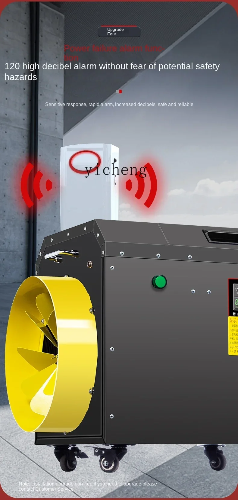 AB سخان كهربائي صناعي سخان تجفيف عالي الطاقة فرن الهواء الساخن ورشة سخان الهواء