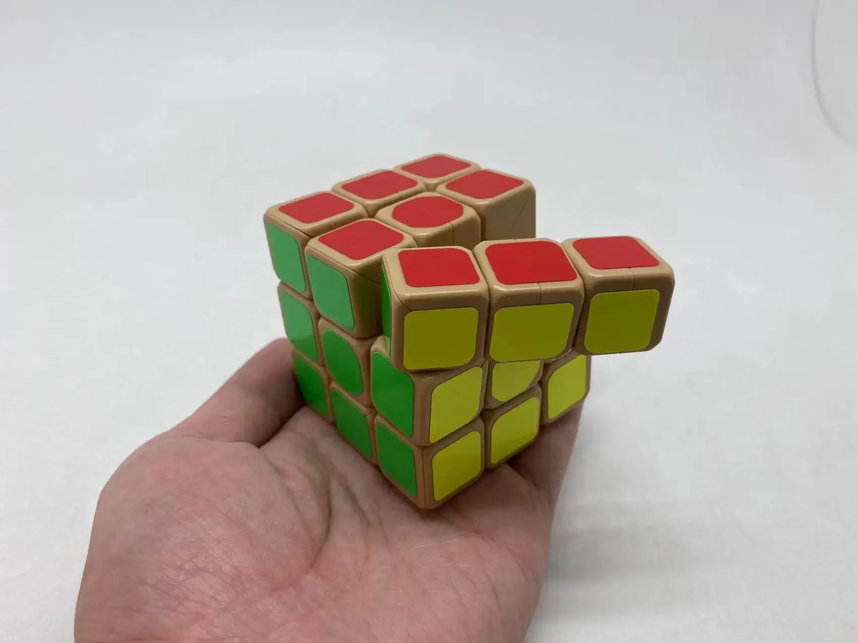 Calvin's puzle Cube edición limitada, Cubo de cuerda de NS-CB5772, juguetes para niños de 6 a 12 años, Cubo mágico de 3x3