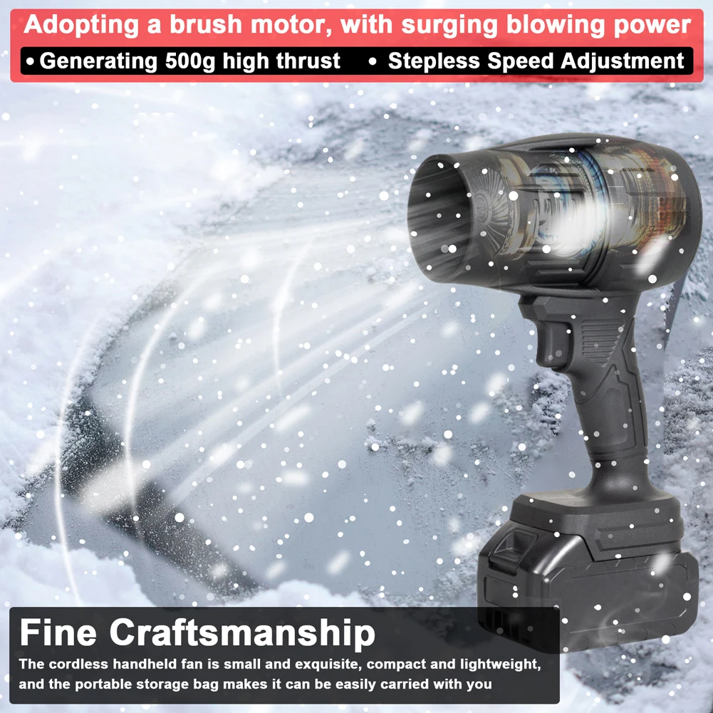 

Высокомощный фен с сильным ветром, турбощетка, струйный вентилятор, ручной вентилятор, ручной турбовентилятор 500 Вт/1000 Вт, турбовентиляторThrust Violent