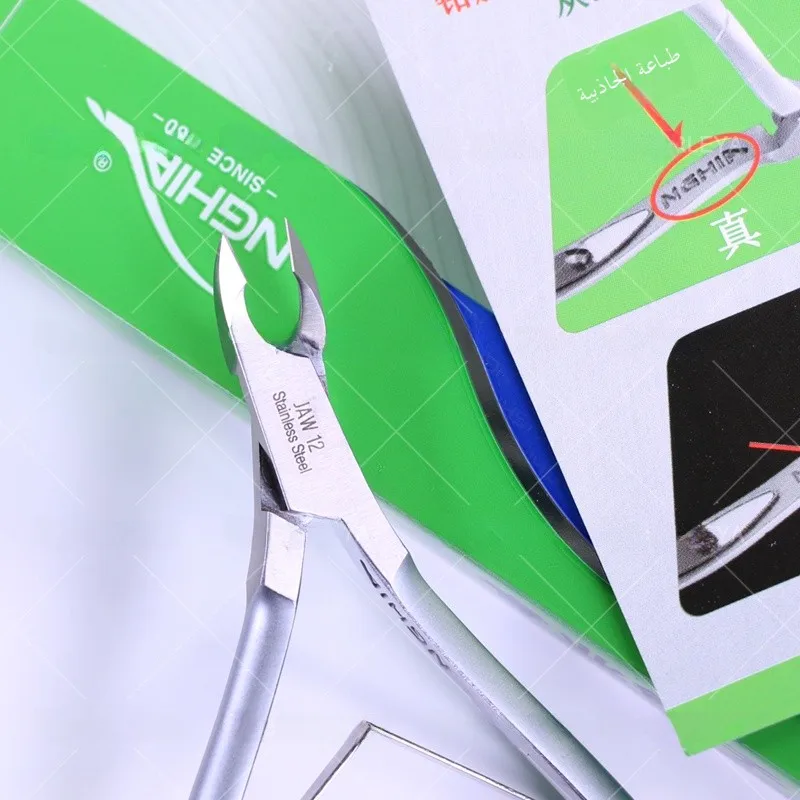 

Original NGHIA D07 Stainl Steel Nail Scissors Profional Pedicure Salon Teacher Use Dead Skin Clipper Beau eup Tool