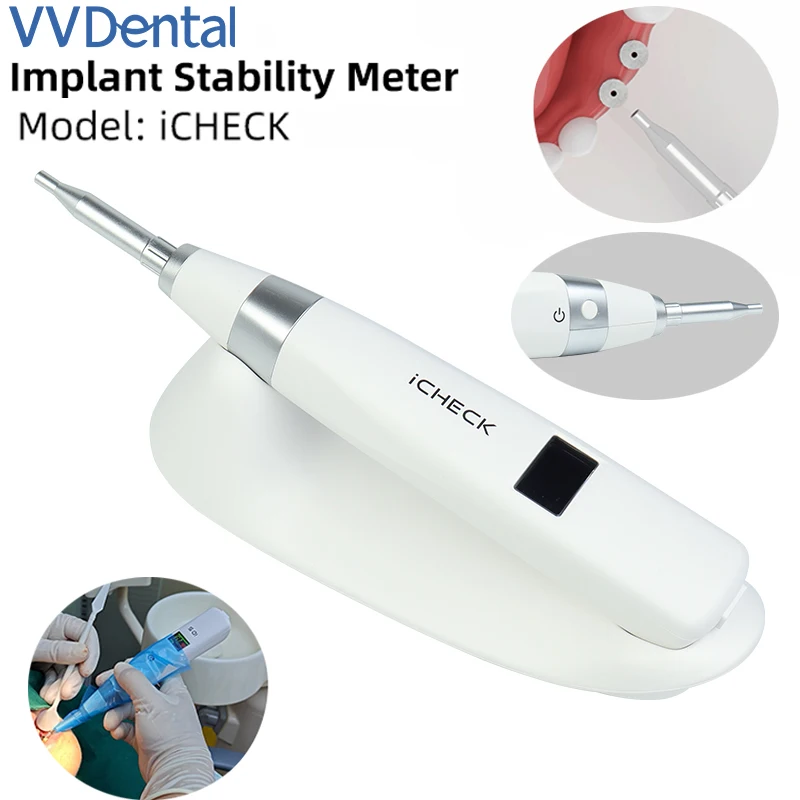 

VVDental Dental Implant Monitor Implant Stability Meter For Measuring Stability Of Implants Resonance Frequency Osseointegration