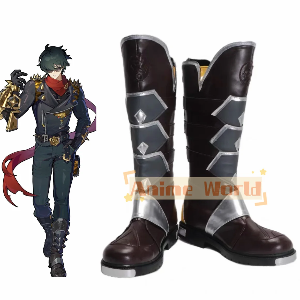 

Lighter Shoes Boots Game Zenless Zone Zero ZZZ Lighter Cosplay Boots Halloween Costume