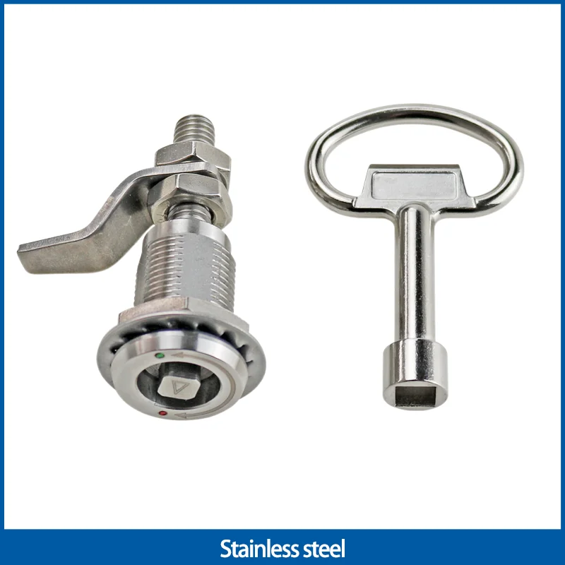 Stainless Steel Telescopic Tongue Lock Industrial Machinery Compression Type Distribution Box Electrical Cabinet Door Lock