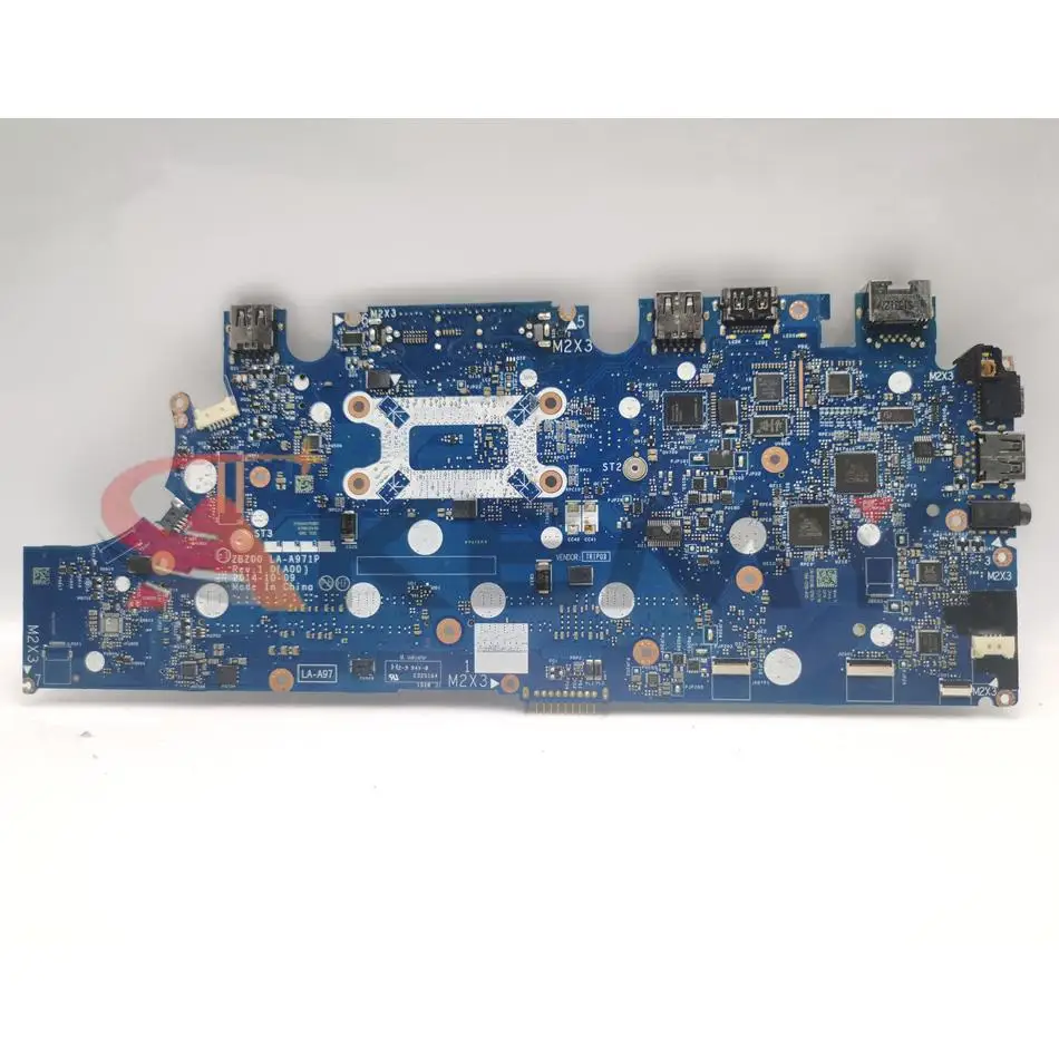 لديل Latitude 12 7250 E7250 اللوحة الأم للكمبيوتر المحمول 0F9HCX LA-A972P I3-5010U SR23Z DDR3 اللوحة الرئيسية للكمبيوتر المحمول تم اختبارها بالكامل