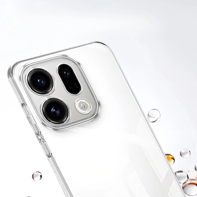 Ultra fino claro caso de telefone para oppo encontrar x9 pro macio tpu silicone casos capa traseira para oppo findx9 findx9pro escudo protetor