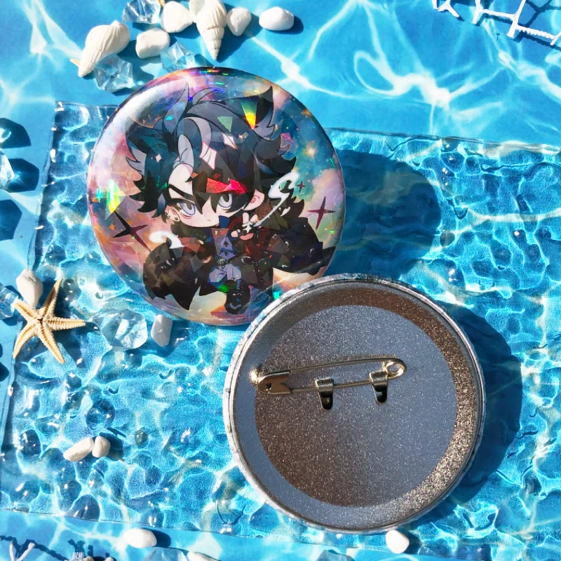 Брошь в стиле аниме