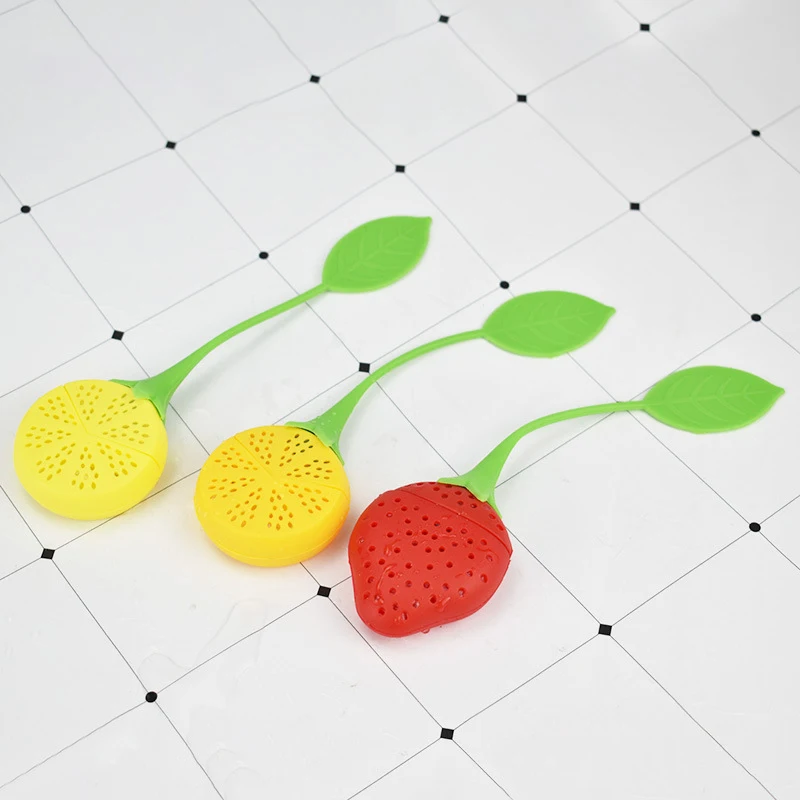 Herbal Spice Filter Teapot Gadgets Tea Brewing Device Silicone Tea Infuser Teabag Kettle Loose Tea Leaf Strainer Ball Holder