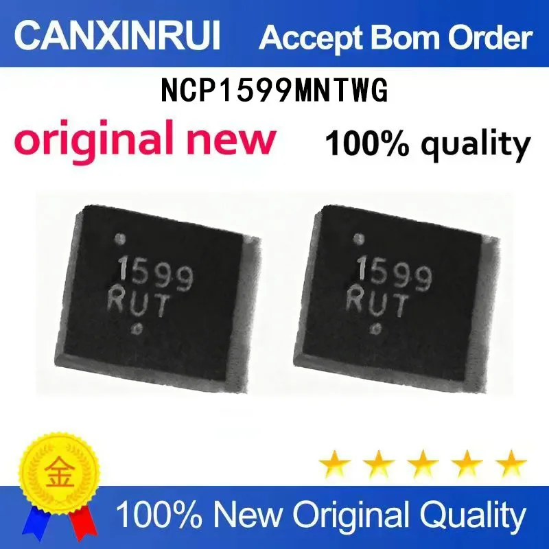 

(5-100 Pieces) NCP1599MNTWG 1599 QFN8 QUANXIN 6YUAN Spot Chip IC