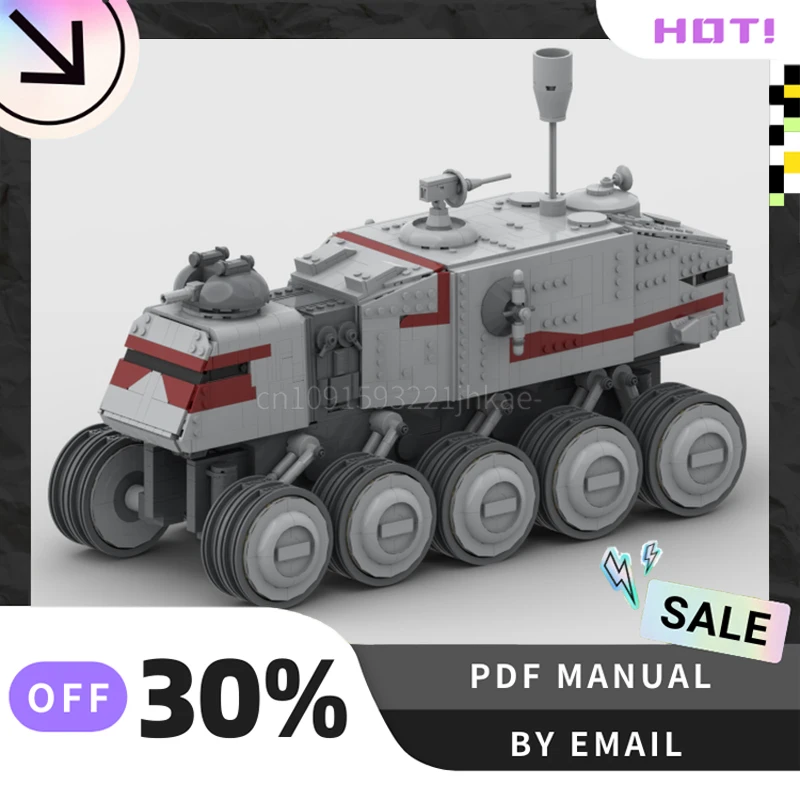 

[2332PCS] Customized MOC Turbine tank Creative Building Blocks Set STEM Educational Toys Construction Model Kit Birthday Gifts