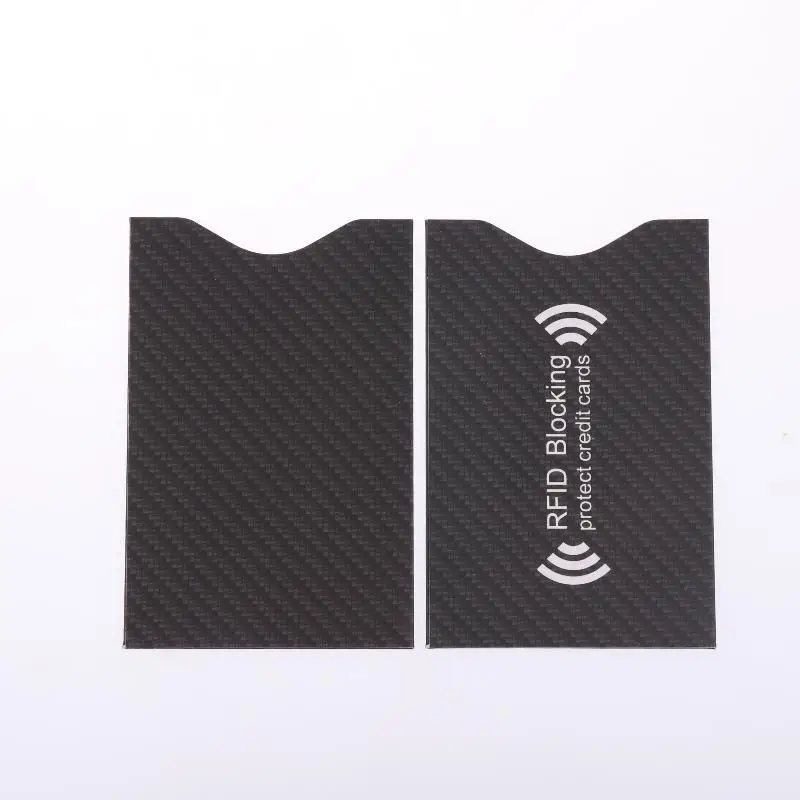 1 قطعة يغطي حماية حافظة بطاقات البنك موضة لبطاقة الائتمان RFID حامي حجب حامل البطاقة كم