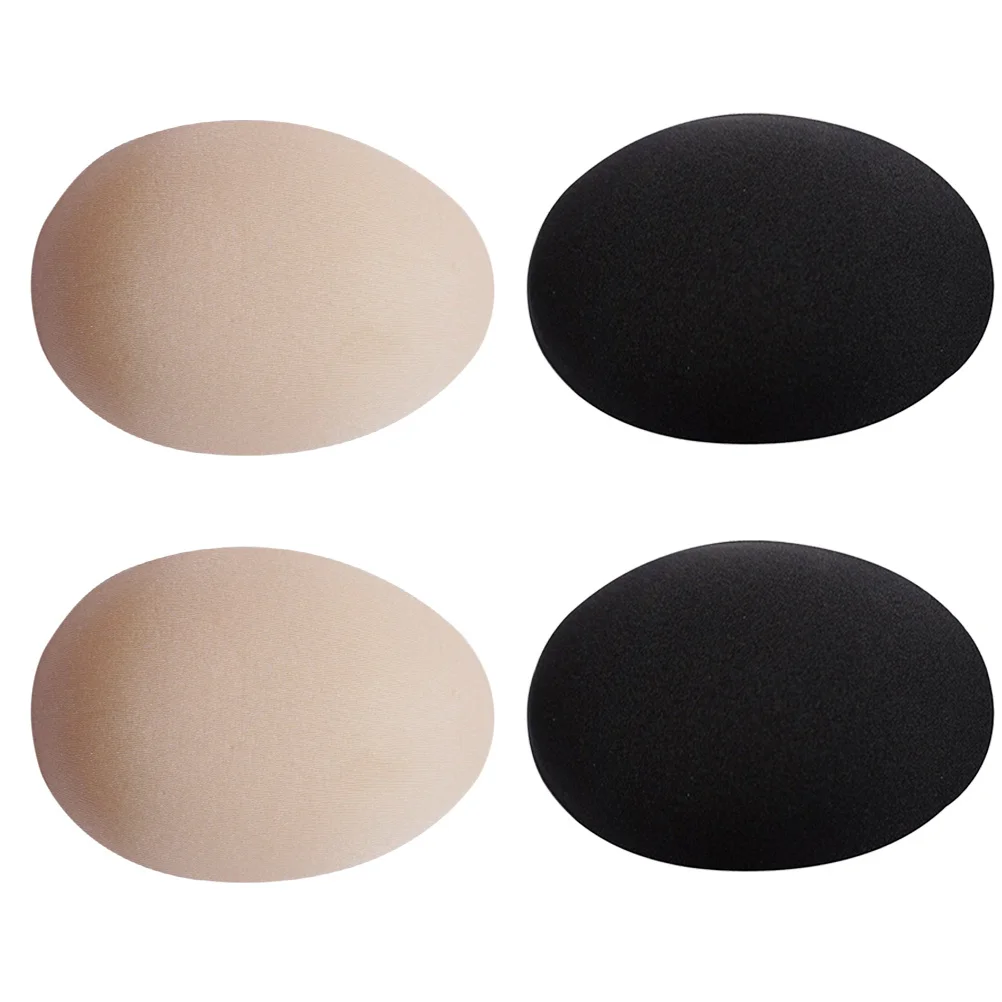 2Pairs Men Chest Muscle Pads Safe Comfortable Adhesive Pads for Instant Muscular Transformation Chest Muscle Cushion
