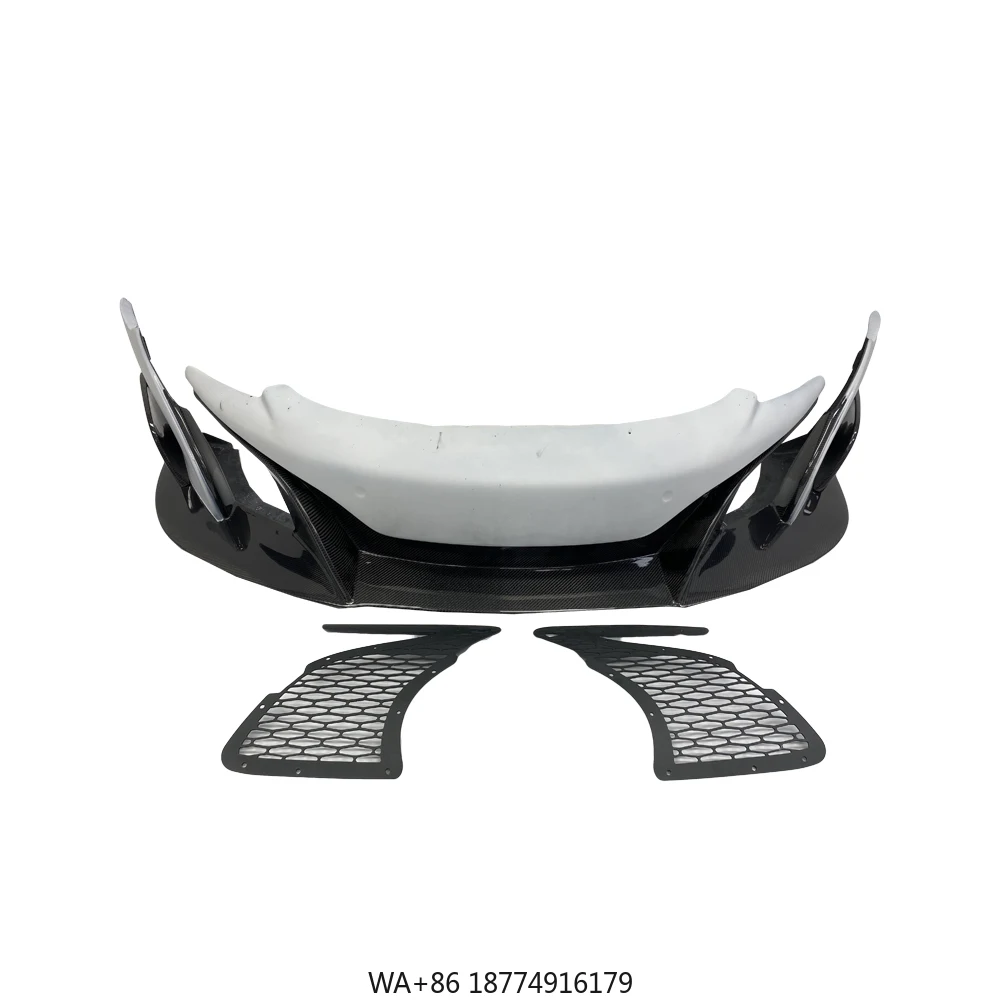 

675LT Style Half Carbon Fiber Body Kit Front Bumper for 650s