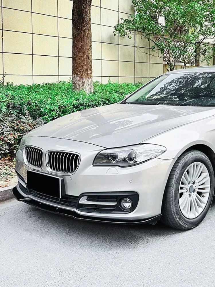 Dla BMW Serii 5 F10 F11 2011-2017 520i 535i 528i 550i Przedni Splitter Zderzaka Spoiler Dolny Dyfuzor ABS Ochrona Pod Zderzak — 2