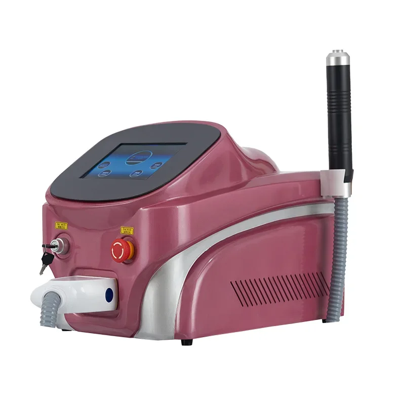 Portable Picosecond Nd Yag Freckles Washing Facial Whitening Tatto Removal 755nm 1320nm 1064nm 532nm Beauty Machine