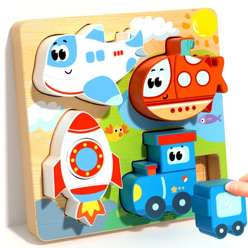 Puzzles en bois pour enfants