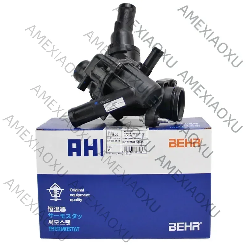 

2702000315 2702000415 2702000615 2702002200 A2702000615 A2702000315 Turbo Engine Thermostat For Mercedes Benz CLA250 CLA45 AMG