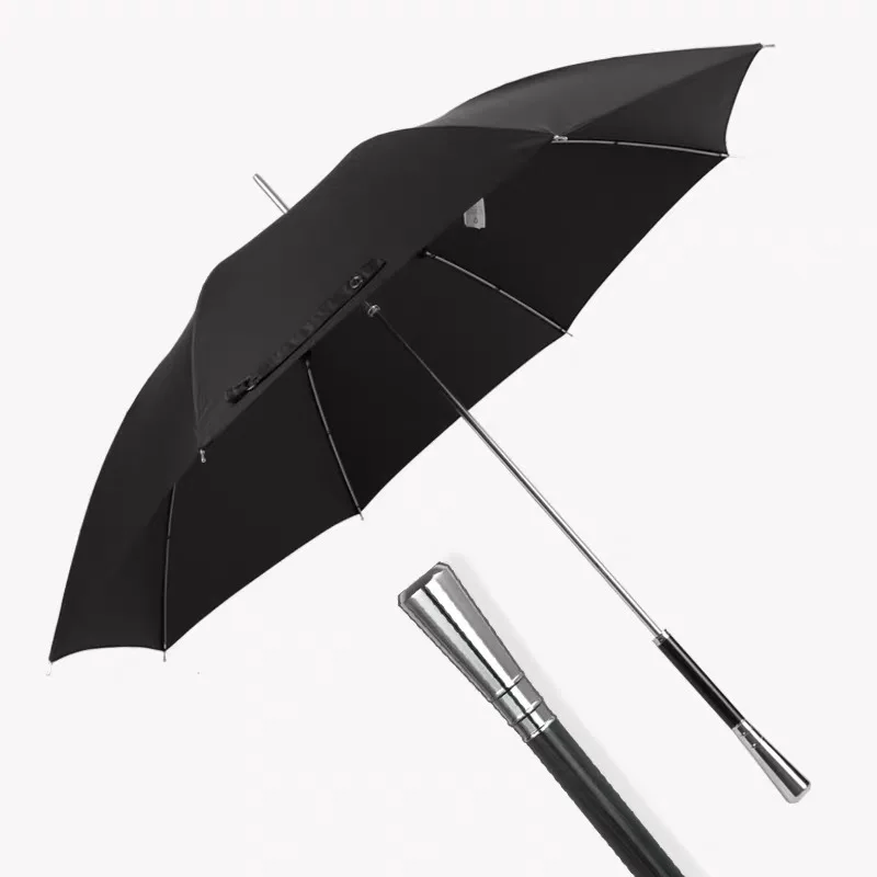 Creative Long Handle Umbrella Men Women Water Wind Resistant Umbrella Luxury Large Manual Golf Umbrellas Outdoor Parasol Gifts