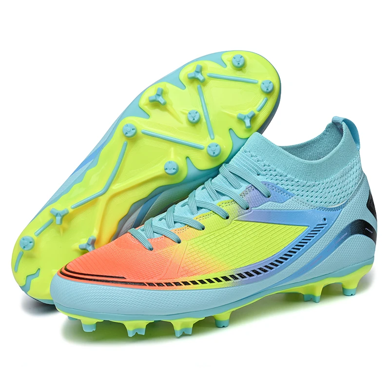 

Men’s Football Cleats AG Firm Ground Soccer Boots Professional Training Outdoor Sport Sneakers Non Slip