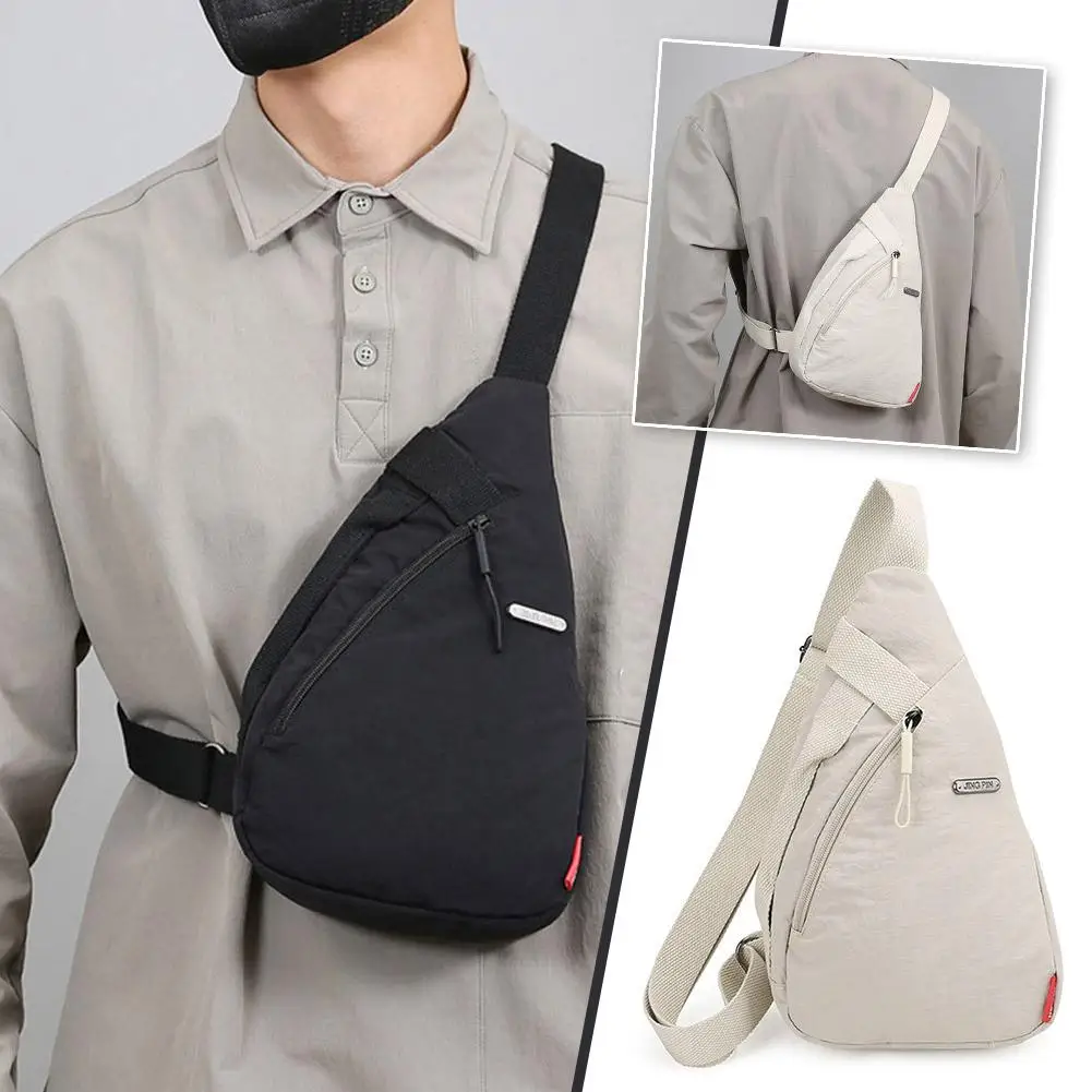 Adjustable Women‘s Casual Chest Bag – Large Capacity Crossbody Sling Bag for Travel & Sports, Multi-Pocket Phone Shoulder Bag