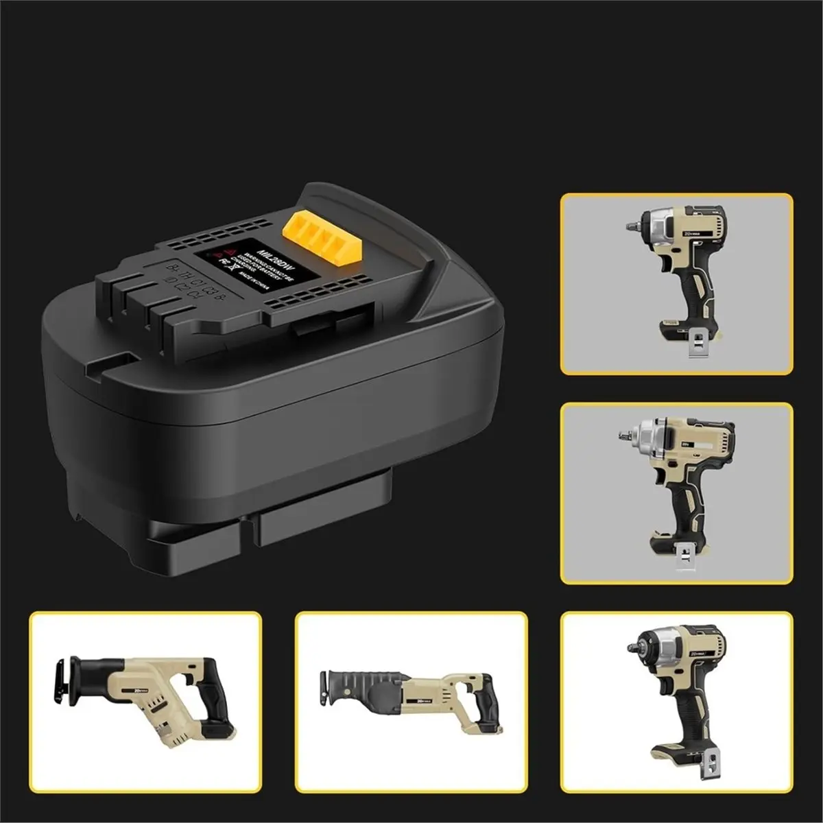 11·11COUPON For Use for Adapter,for 28V Battery Work for 20V Cordless Power Tool