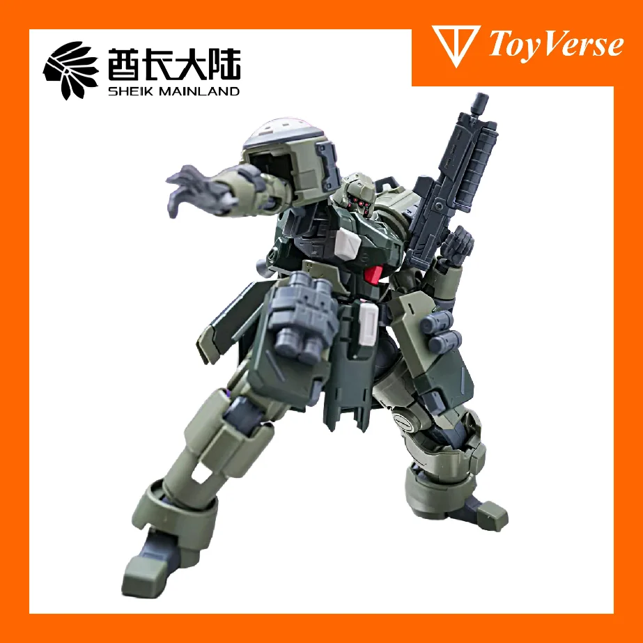 

[IN STOCK] SHEIK MAINLAND Action Figures Zarov Green 4'' Toy Collection Figure Model