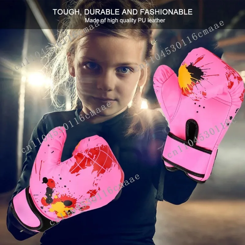 Baby Girls Boys Children Boxing Gloves Punch Training Kids Fight Mitts Children Boxing Gloves Kids Grappling Gloves