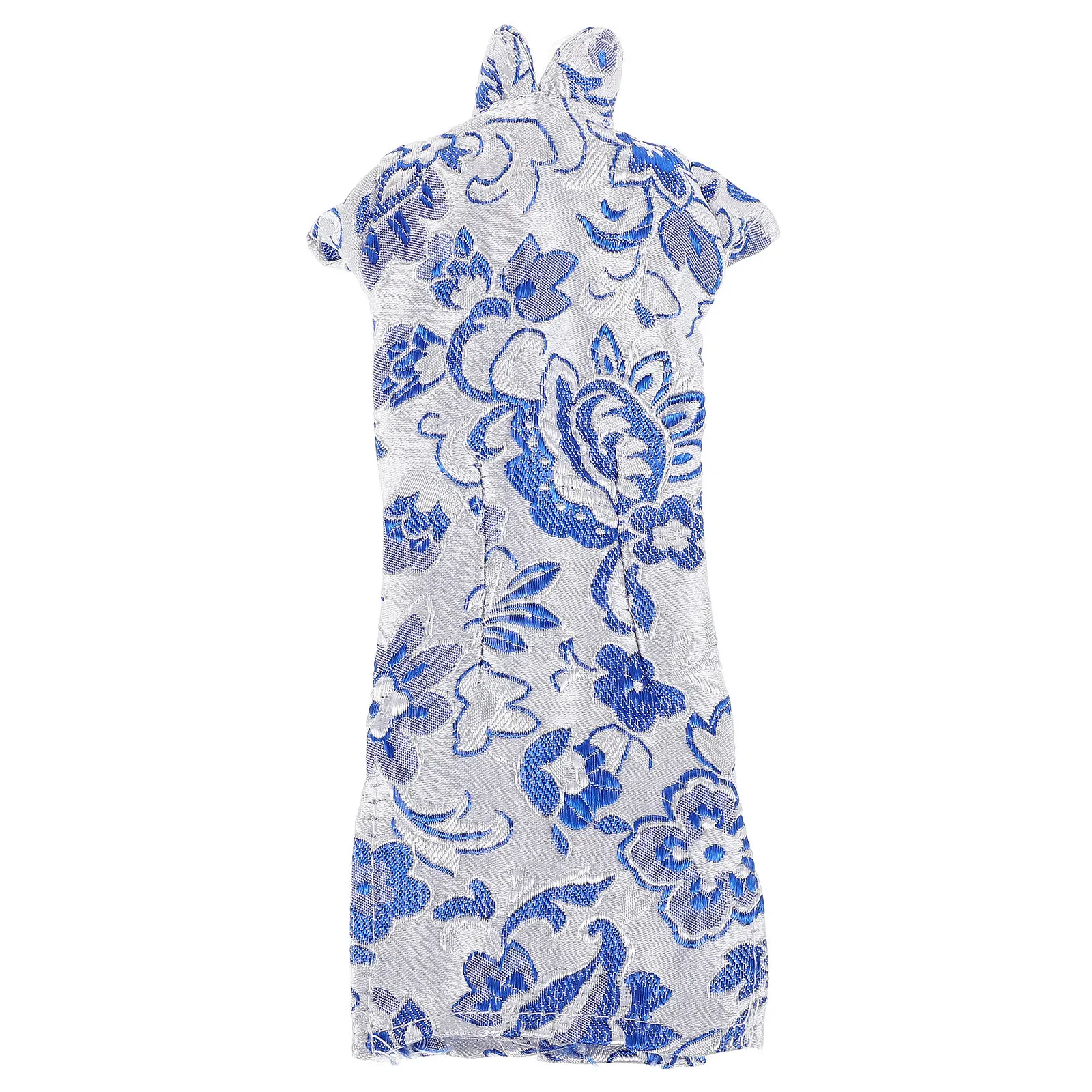 

Lovely Chinese Cheongsam Dress for Girls Clothing Costume Birthday Holiday Gift Decorative Floral Outfit for Play