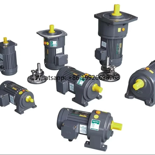 

400W Three-phase 380V/220V AC Vertical/horizontal Gear Motor 0.4kw