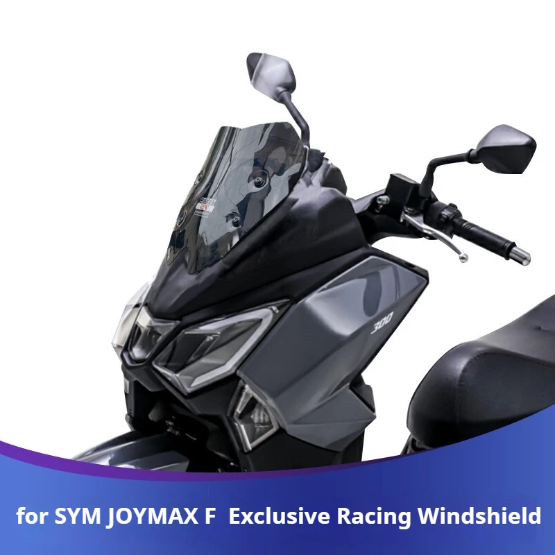 Racing Chest‑Protection Front Windshield Visor Wind Deflector Panel Fit SYM JOYMAX F Scooter Modification Accessories