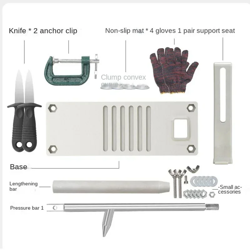 رائجة البيع المحار سكين مفتوح المحار قطعة أثرية المهنية حدق فتح الأسماك قتل أداة الفولاذ المقاوم للصدأ المفتوحة المحار سكين قذيفة فتاحة B