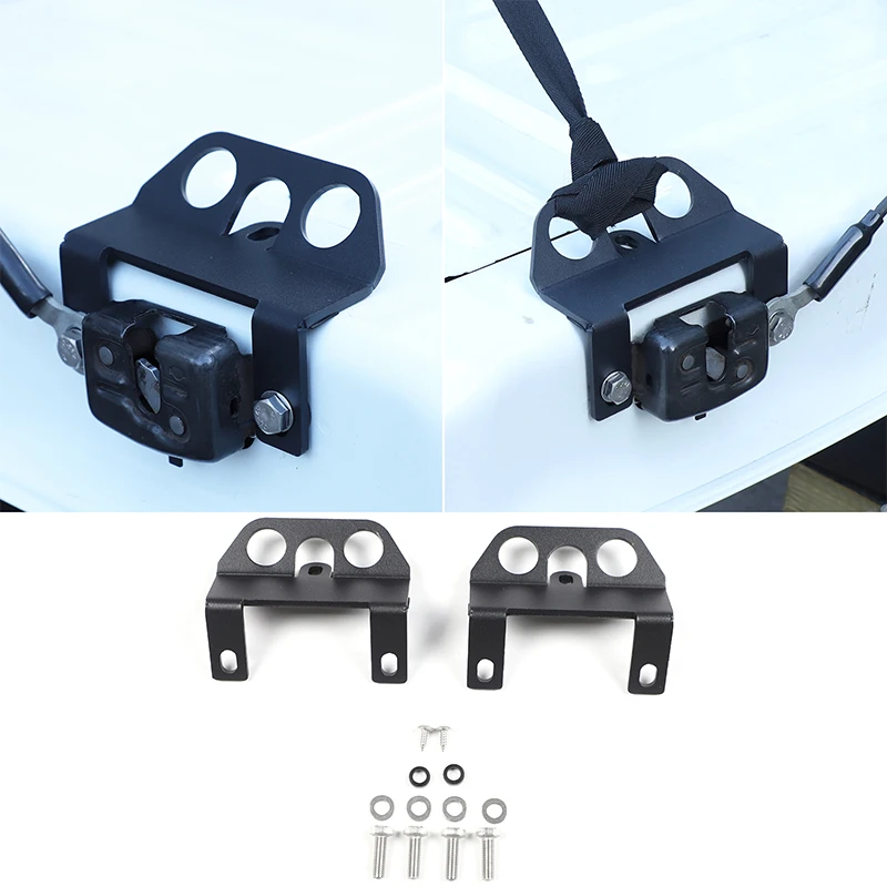 

Carbon Steel Car Tailgate Tie Double Hole Down Anchor Bed Cleat Hook Cargo Bolt For Nissan Frontier 2022-2025 Accessories