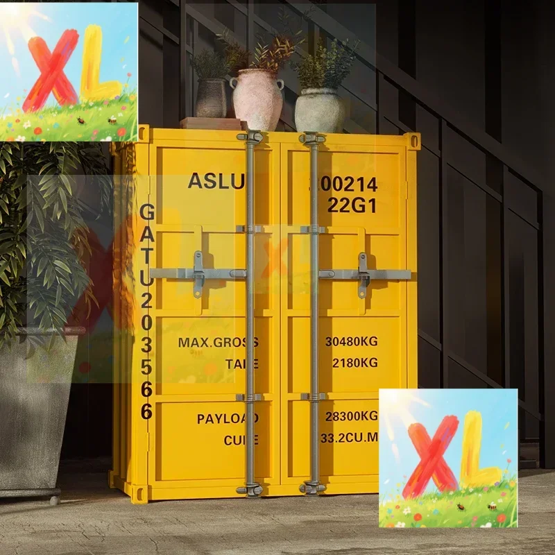 

Large capacity entrance partition container shoe cabinet storage at the entrance of the new industrial style locker