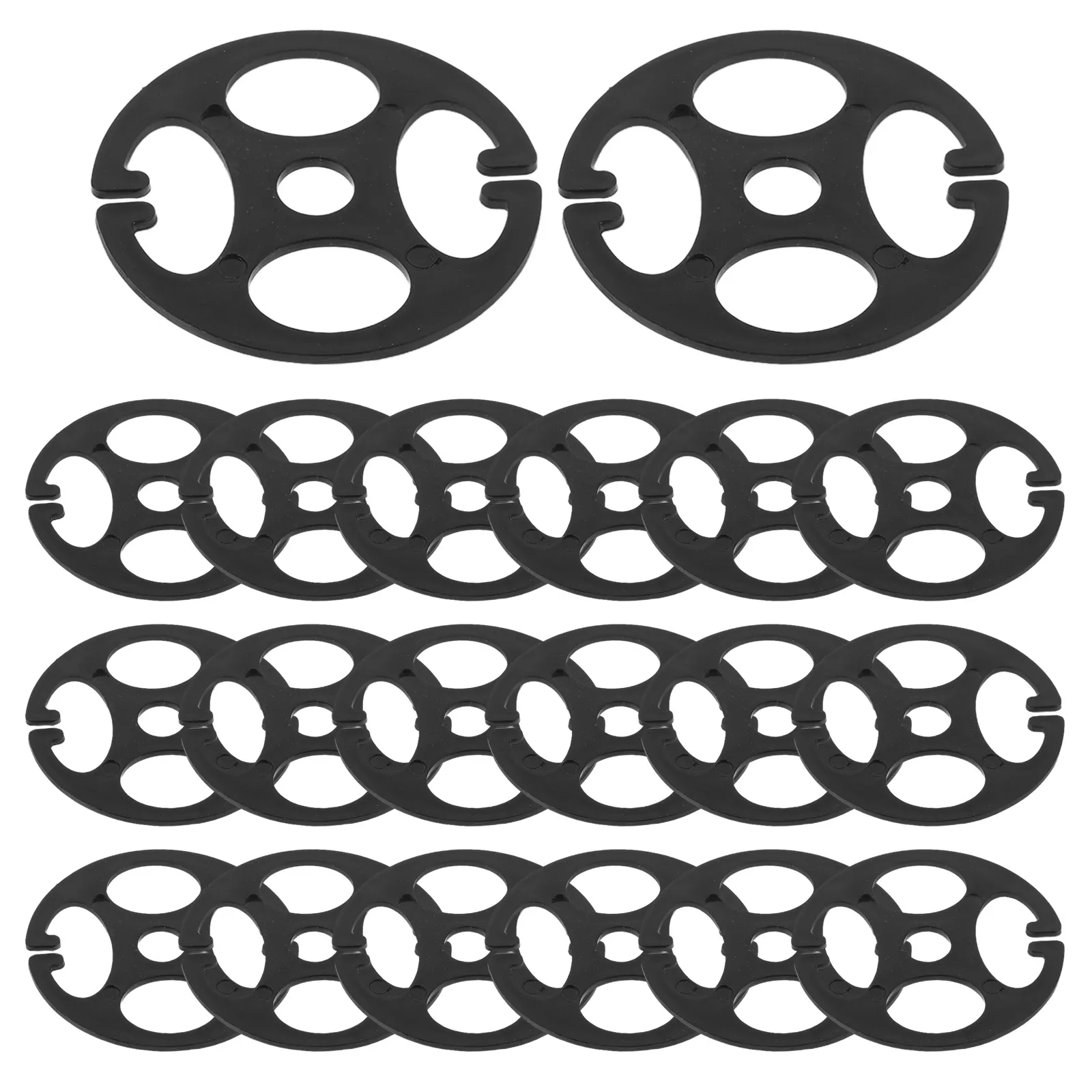 

100pcs Car Seat Cushion Buckle Adjustment Hook Universal Fit Durable Easy Installation Replacement Fastener Automotive