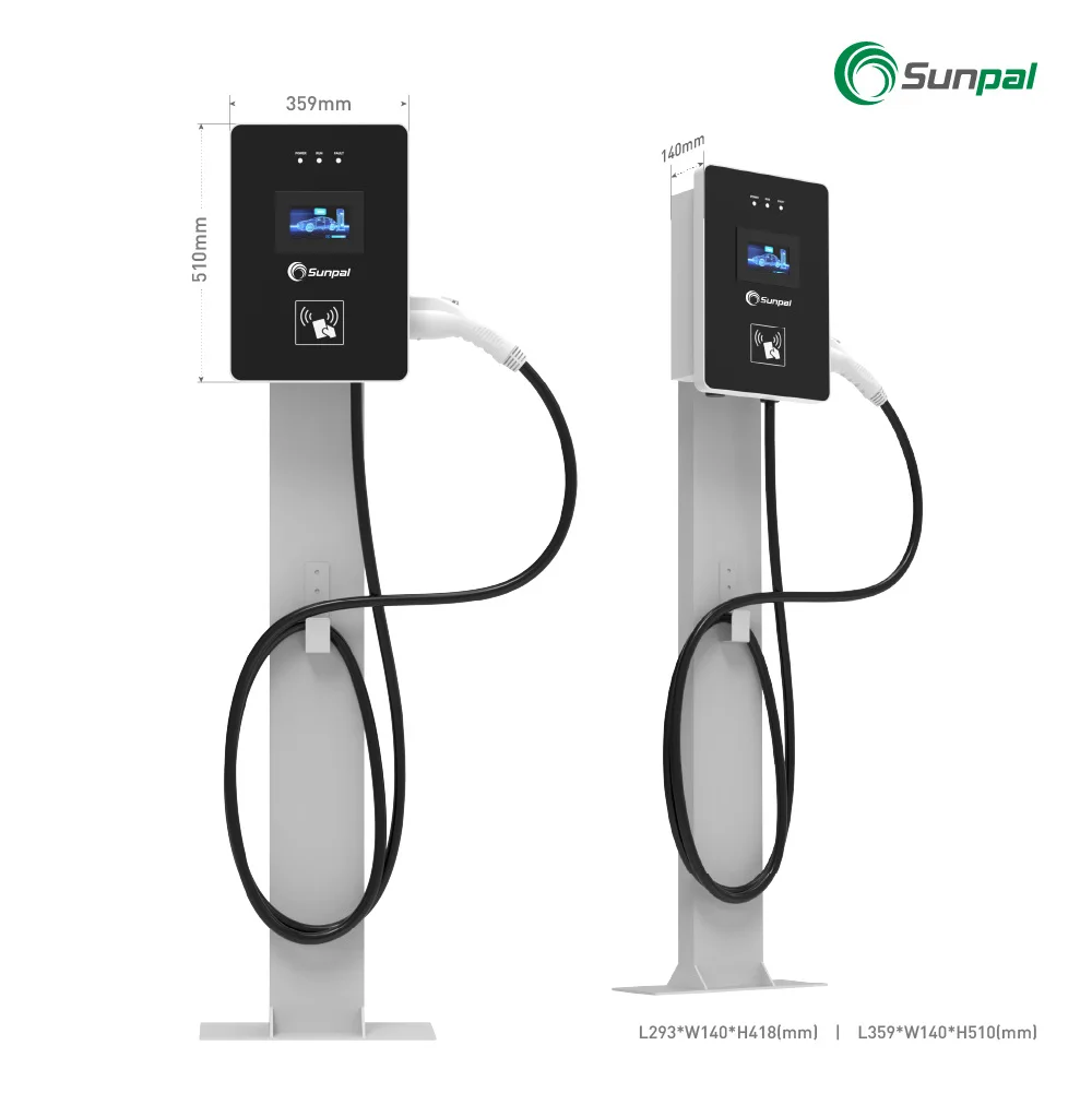 Caricabatteria da auto Sunpal Ev stazione di ricarica per veicoli elettrici 4KW 5KW 11KW 22KW Dc Gbt Ccs2 con pistola a scarica