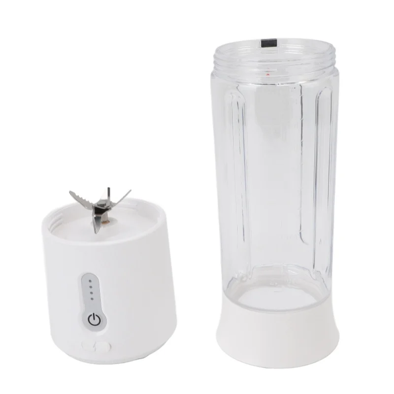 500ml Mini Portable Blender USB Rechargeable 6 Blades One Click Operating Juicer Cup For Outdoor Travel