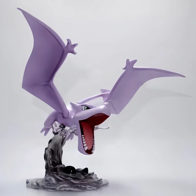 Figurine Pokémon Anime ahiodactyl, figurines violettes mignonnes, modèle de statue, collection de beurre, décoration, cadeaux d'anniversaire, nouveau