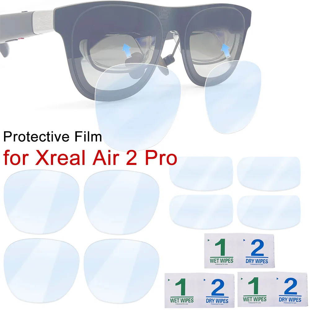 

For XREAL Air 2 Pro Protective Film AR Glasses Lens Protector Anti Scratch Wear-resistant Film Smart Glasses Accessories