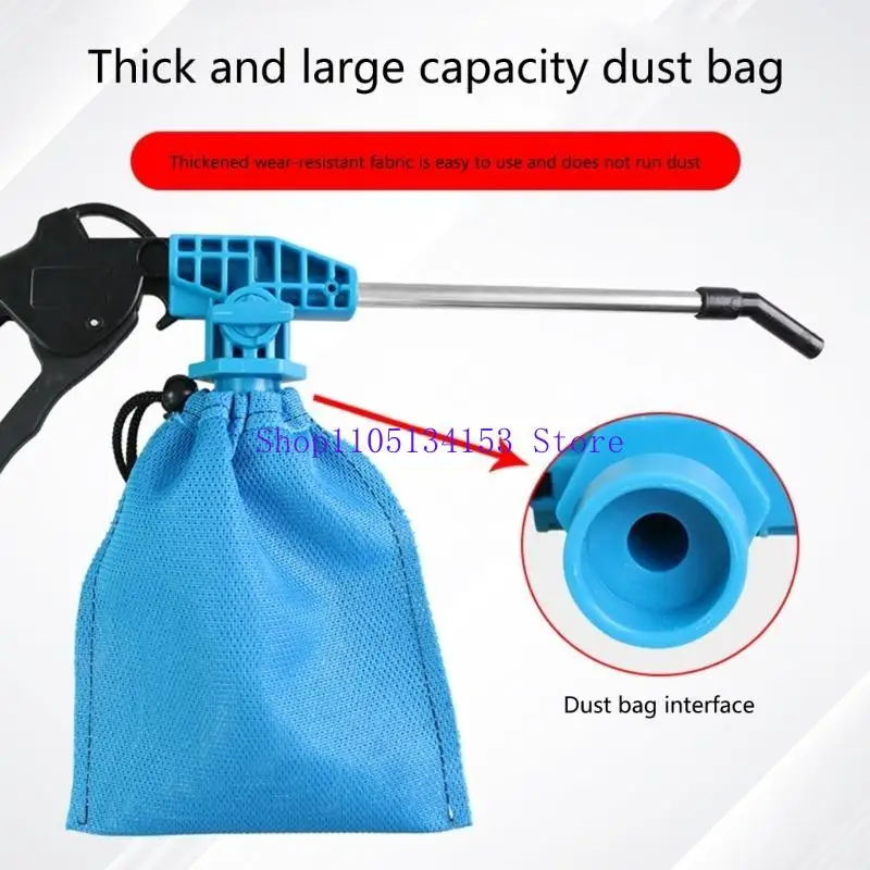 

hg89 Effective Dust Blowing & Suction Tool Lightweight & Hand Dust Blower for Vehicle