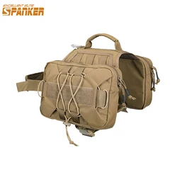 EXCELLENT ELITE SPANKER Dog Harness Backpack Tactical Training Dog Vest with Molle Side Pouch Adjustable Pet Harness Vest