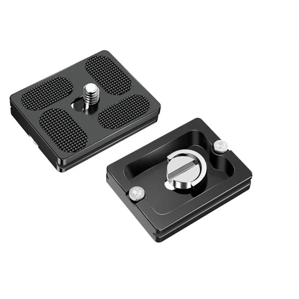 

Aluminum Alloy 38mm PU Plate Quick Release Camera Tripod Plate Camera Mounting Plate Tripod Long Plate Tripod Mount Adapter
