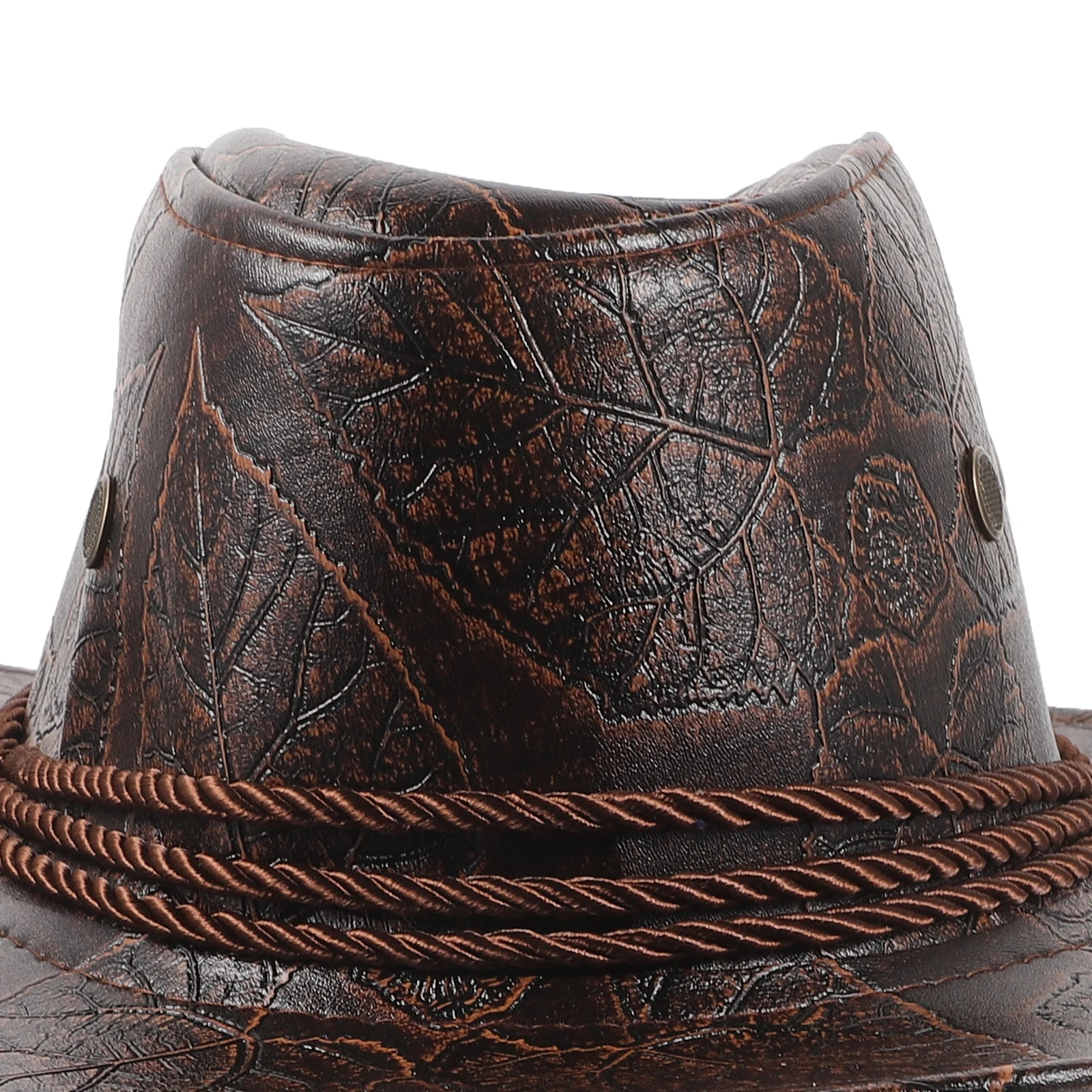 

Cowboy Hat Men Outdoor Western Costume Party Decoration Cosplay Wide Brim Mini Hat For Adults Boys Curved Ethnic