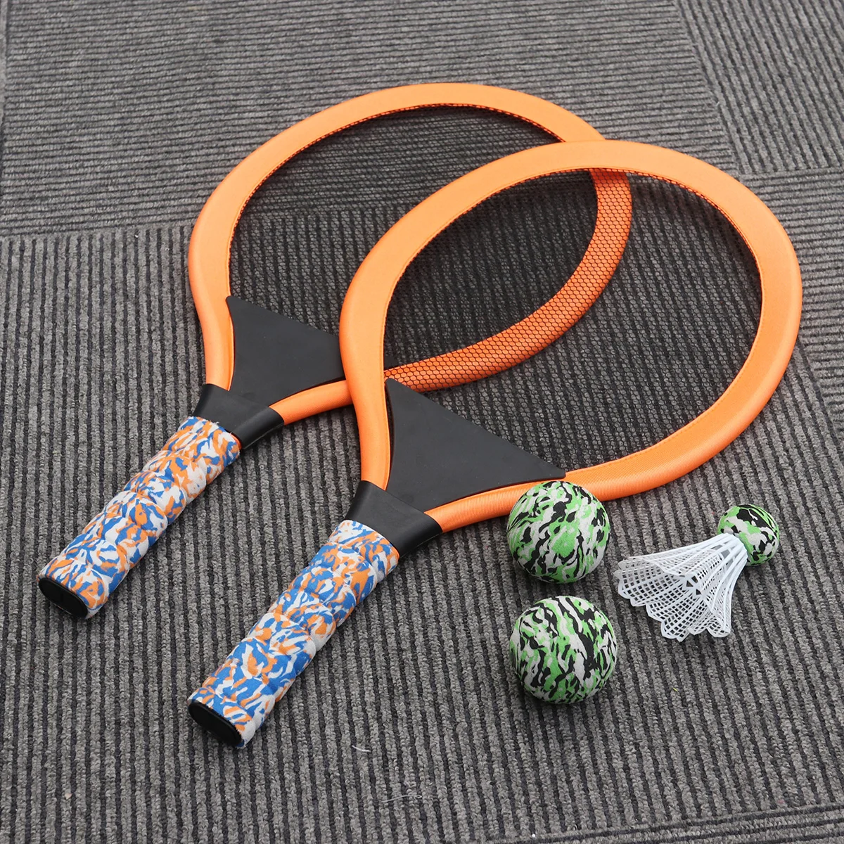 

Tennis Racket Set Blue Racquet Kids Child Children Toy Badminton Childs Childrens