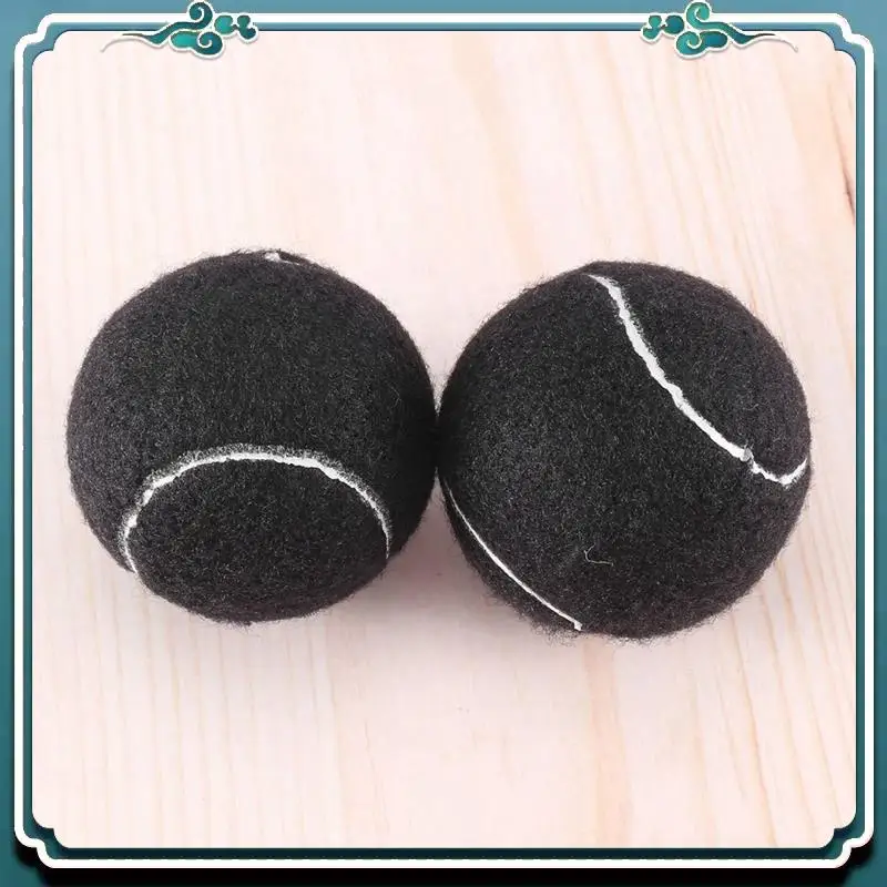

Reliable 6 PCS Precut Walker Tennis Ball For Furniture Legs And Floor Protection, Heavy Duty Long Lasting Felt Pad Covering,Blac